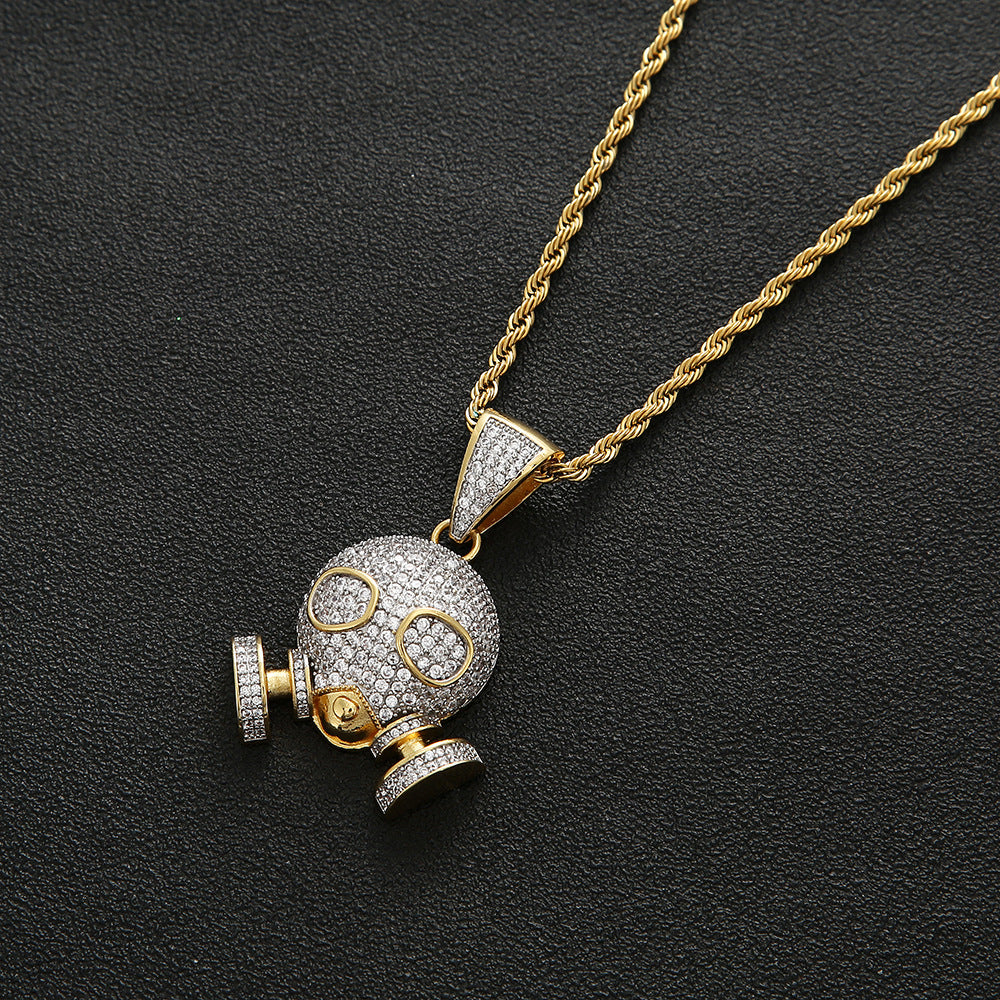Gas Mask Pendant