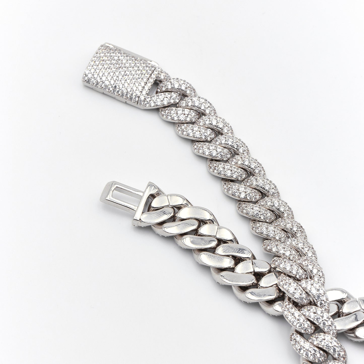 S925 14mm Classic Cuban Chain