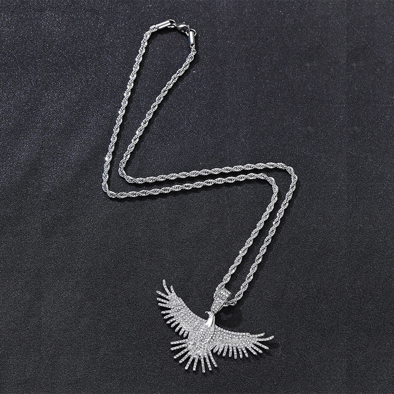 Eagle With Open Wings Pendant