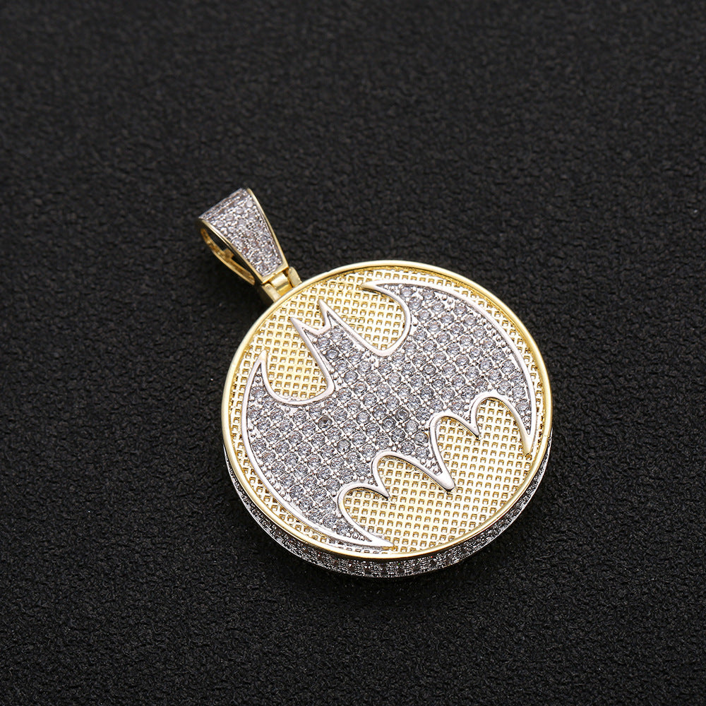 Round Batman Pendant