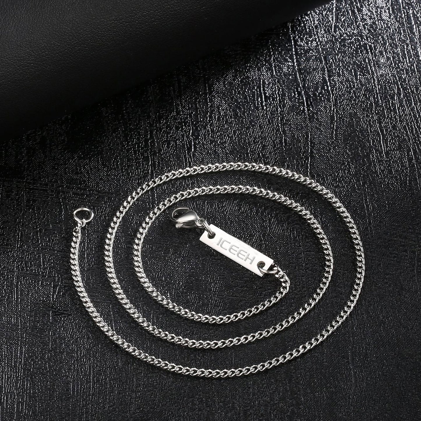 2/3/5mm316L Stainless Steel Cuban Basic Chains