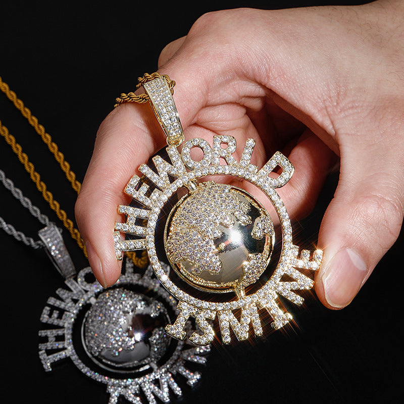 Hot Selling Minecraft Earth Hip Hop Pendant