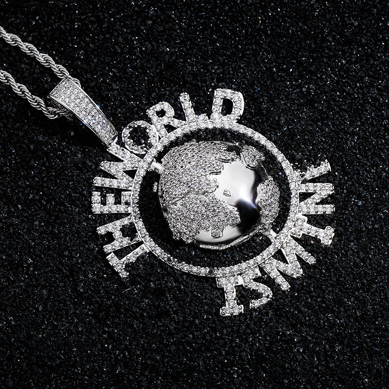 Hot Selling Minecraft Earth Hip Hop Pendant