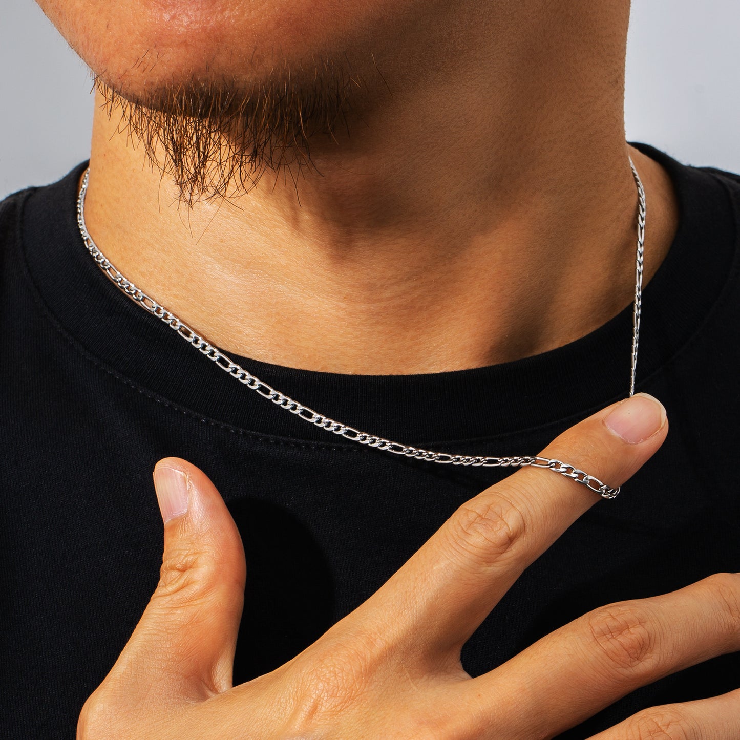 3mm Figaro Basic Chains
