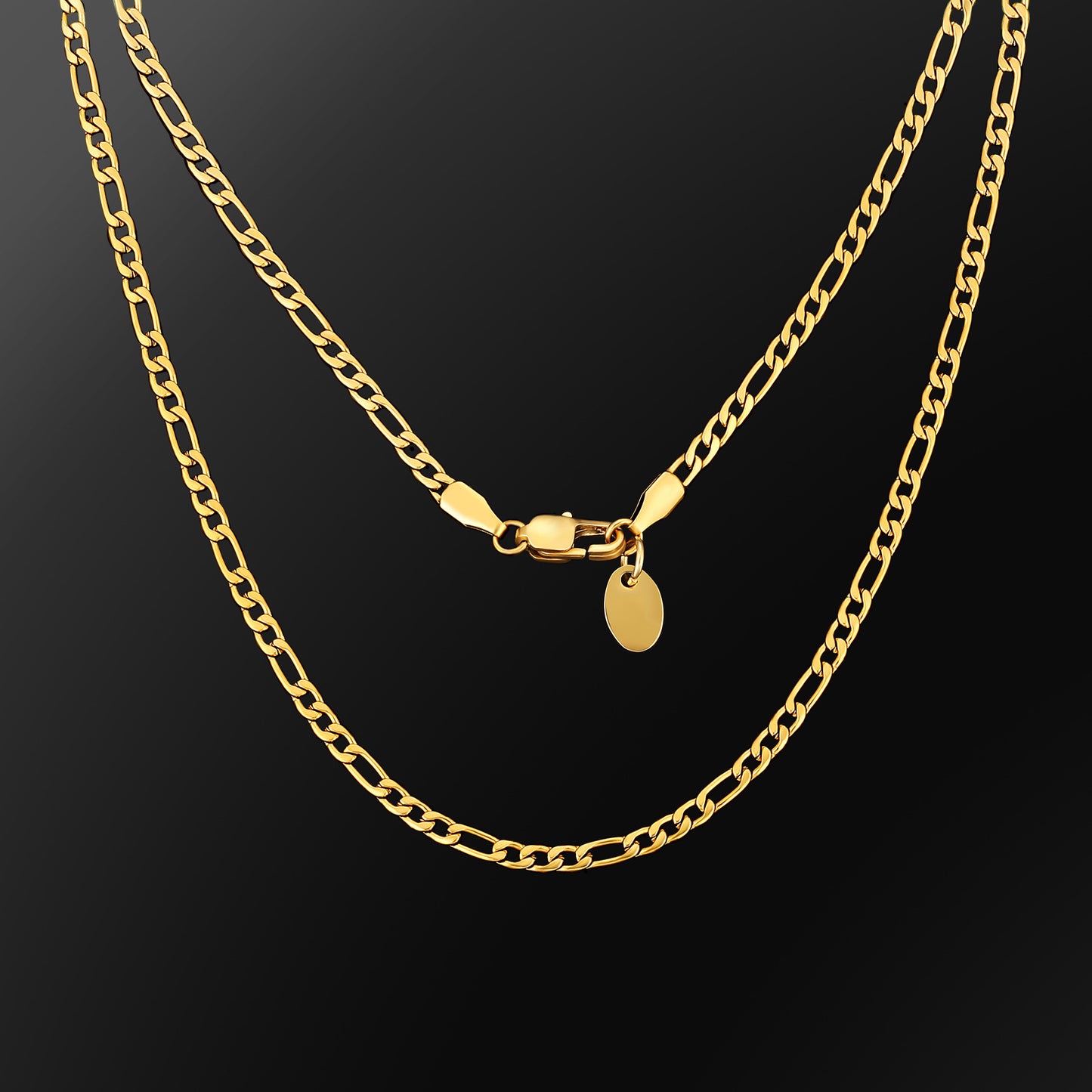 3mm Figaro Basic Chains