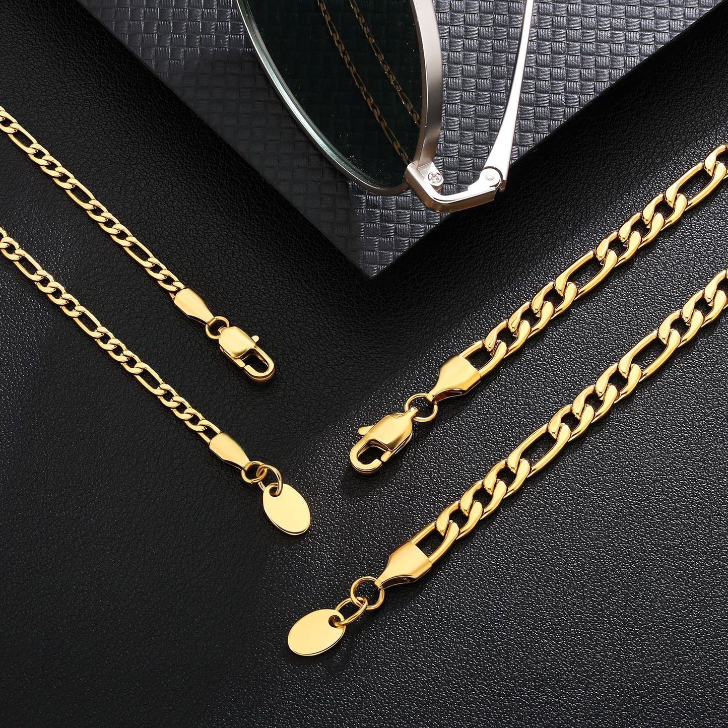 3mm Figaro Basic Chains