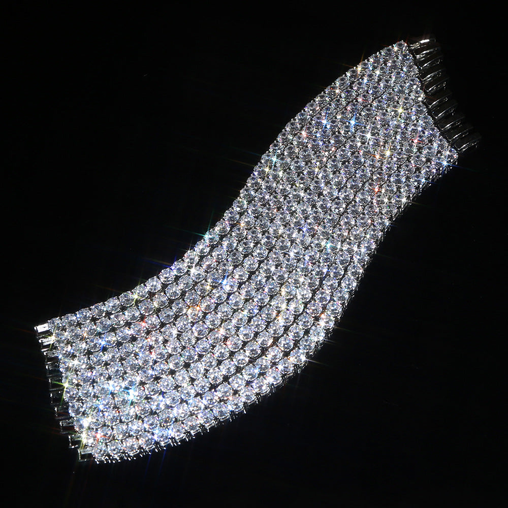 5mm Classic Single Row Tennis Chain Bracelet