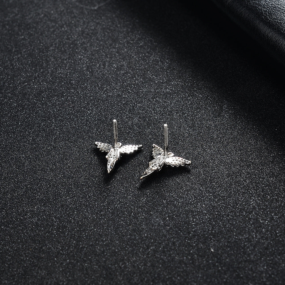 Angel Wing Hip Hop Earrings