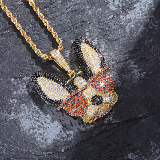 Sunglasses Puppy Hip Hop Pendant