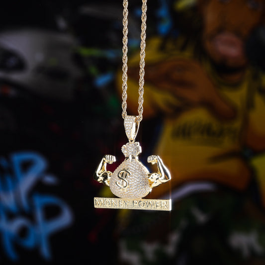 Money Power Money Bag Pendant