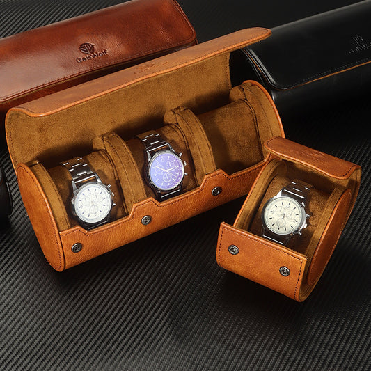 Genuine Leather 1-bit 3-bit High-end Watch Box Watch Storage Box