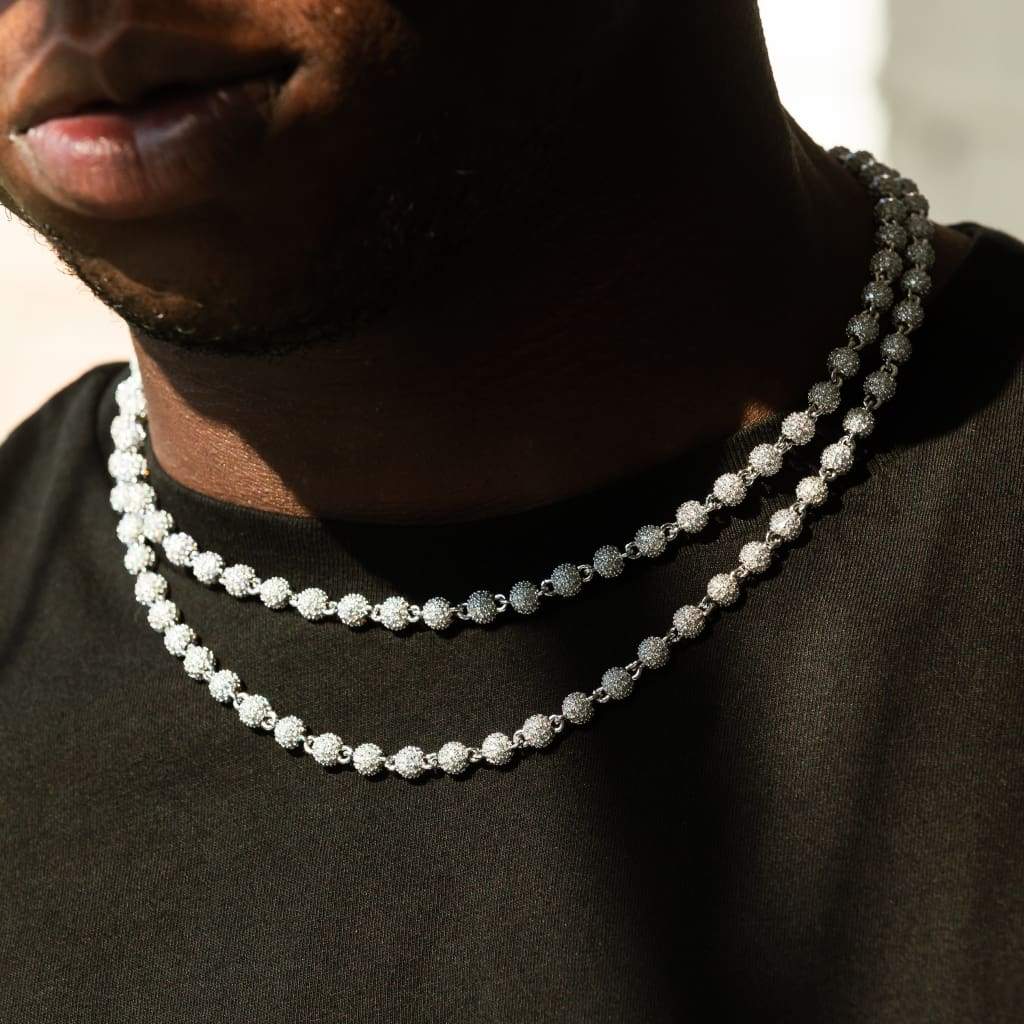 8mm Full Diamond Hedgehog Ball Chain