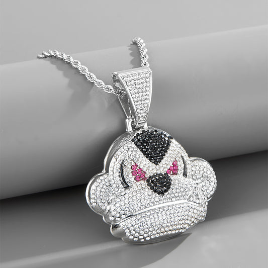 Angry Gorilla Head Pendant