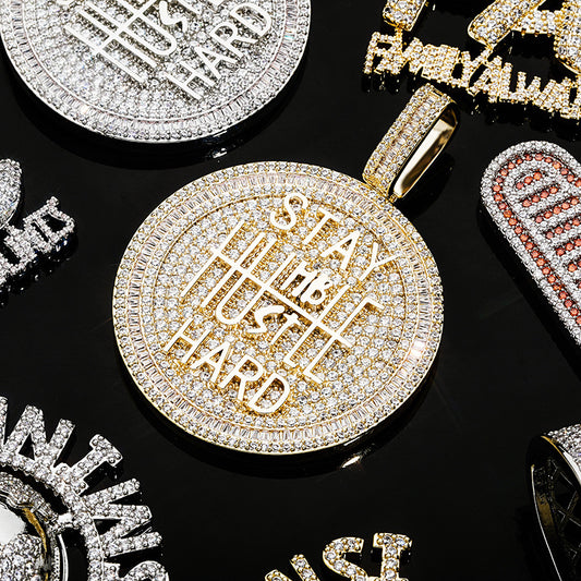 Keep Calm Letter Pendant