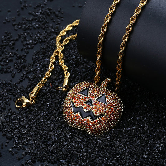 Halloween Decoration Jack-O-Lantern Pendant
