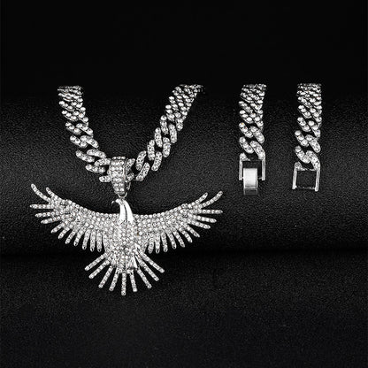 Eagle With Open Wings Pendant