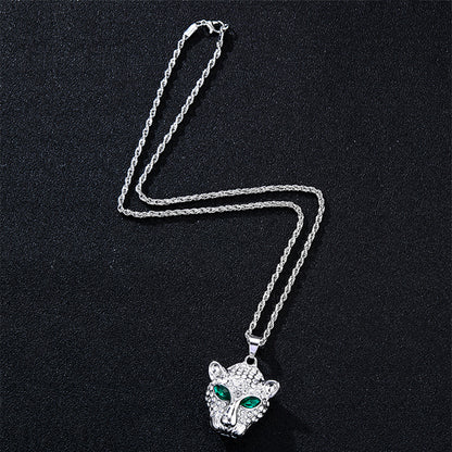 Leopard Head Pendant