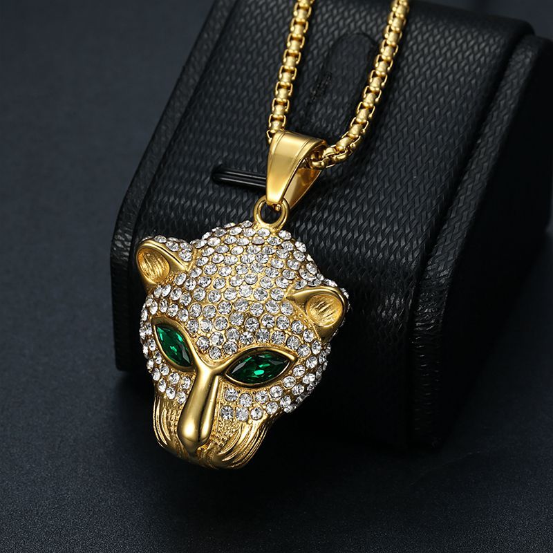 Leopard Head Pendant