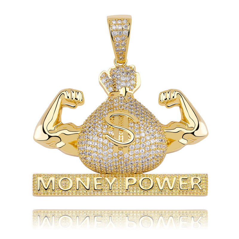 Money Power Money Bag Pendant
