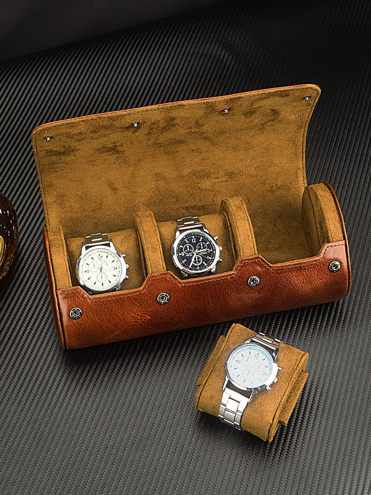 Genuine Leather 1-bit 3-bit High-end Watch Box Watch Storage Box